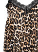 Viskoosinen olkainmekko, jossa on pitsiä, Leopard, Packshot image number 2