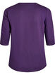 Treeniyl&auml;osa 3/4-hihoilla, Violetti, Packshot image number 1