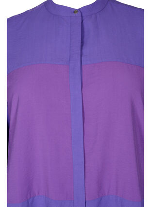 Pitkä paita kauniissa väreissä, Purple Block, Packshot image number 2
