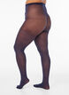 30 denierin sukkahousut kukkakuviolla, Sininen, Model image number 2