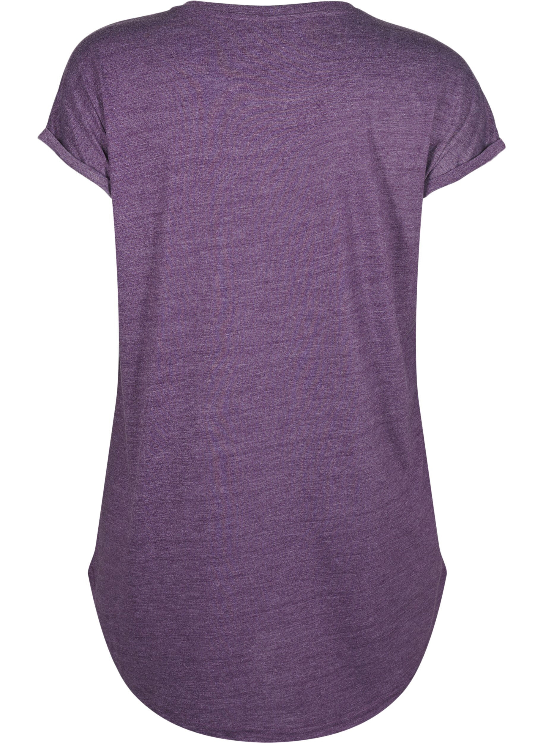 Zizzi Lyhythihainen y&ouml;paita tekstipainatuksella, , Packshot image number 1