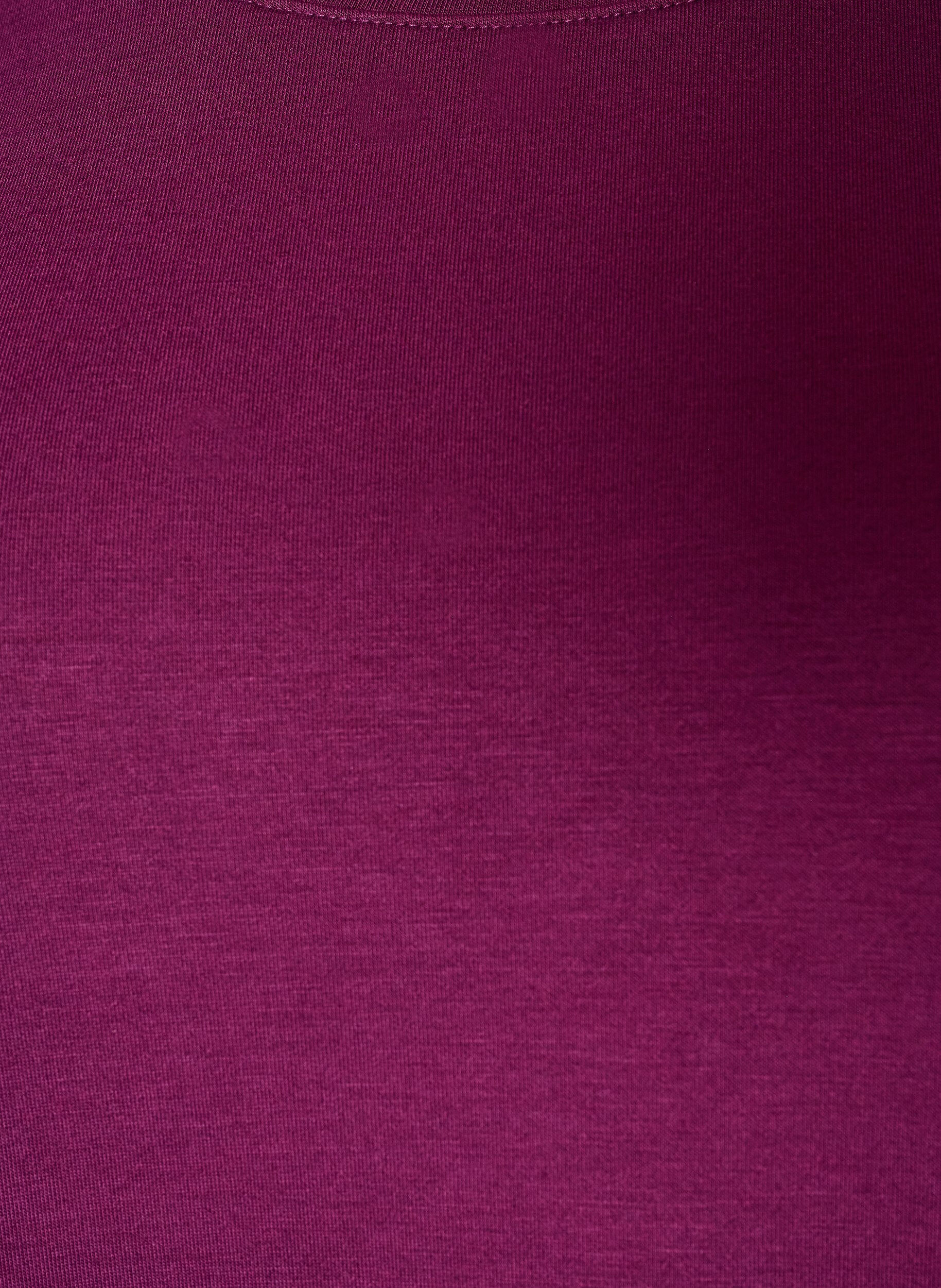 ZizziPitk&auml;hihainen jerseypusero py&ouml;re&auml;ll&auml; p&auml;&auml;ntiell&auml;, Violetti, Packshot image number 2