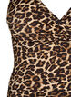 Uimapuku ristikkäisellä selällä ja irrotettavilla toppauksilla, Leopard Print, Packshot image number 2