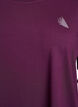 Treeniyl&auml;osa 3/4-hihoilla, Violetti, Packshot image number 2