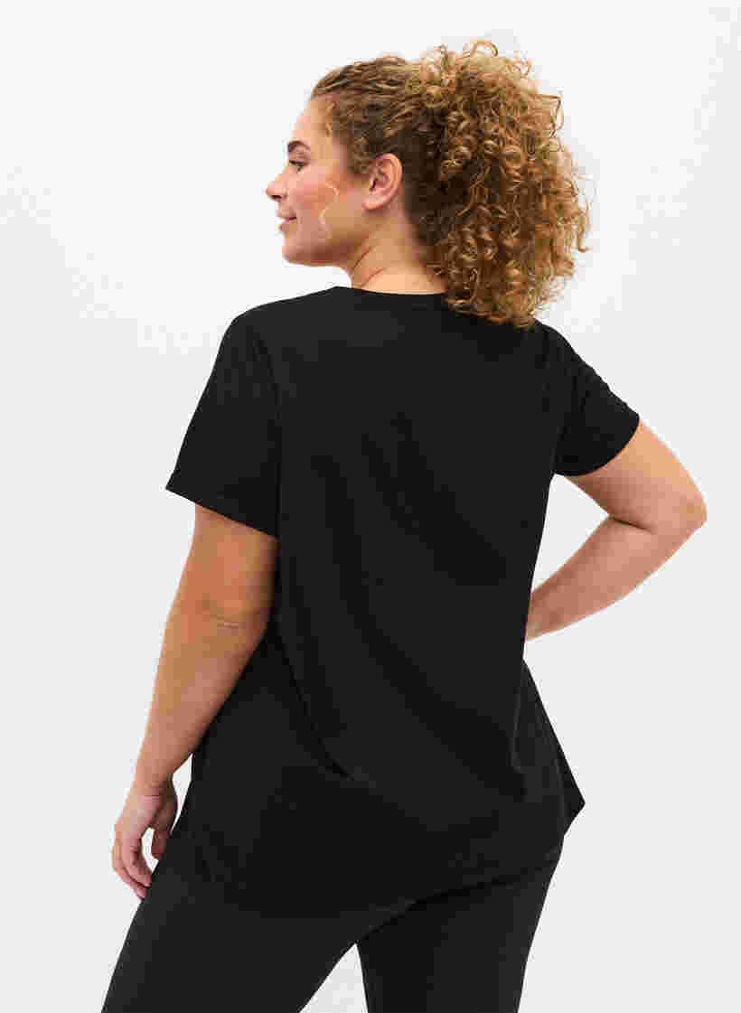 T-paita printillä treeniin , Black Monday, Model image number 1