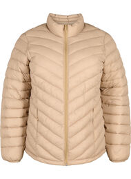 Kevyt takki taskuilla, Ruskea