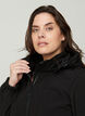 Softshell-takki hupulla, Black solid, Model image number 4