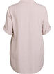A-mallinen tunika pellavaa ja viskoosia, Beige, Packshot image number 1