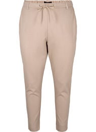 Cropped Maddison-housut, Beige