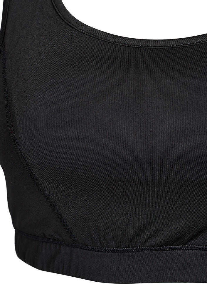 Urheiluliivit racerback-selk&auml;osalla, Musta, Packshot image number 2