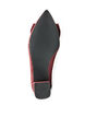 Glitteravokkaat, joissa on rusetti, Punainen, Packshot image number 4