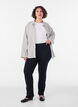Leve&auml;lahkeiset jerseyhousut, Musta, Model image number 1