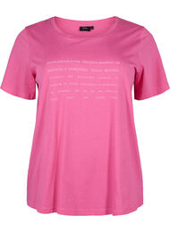 T-paita, jossa on tekstiä, Shocking Pink W.Pink