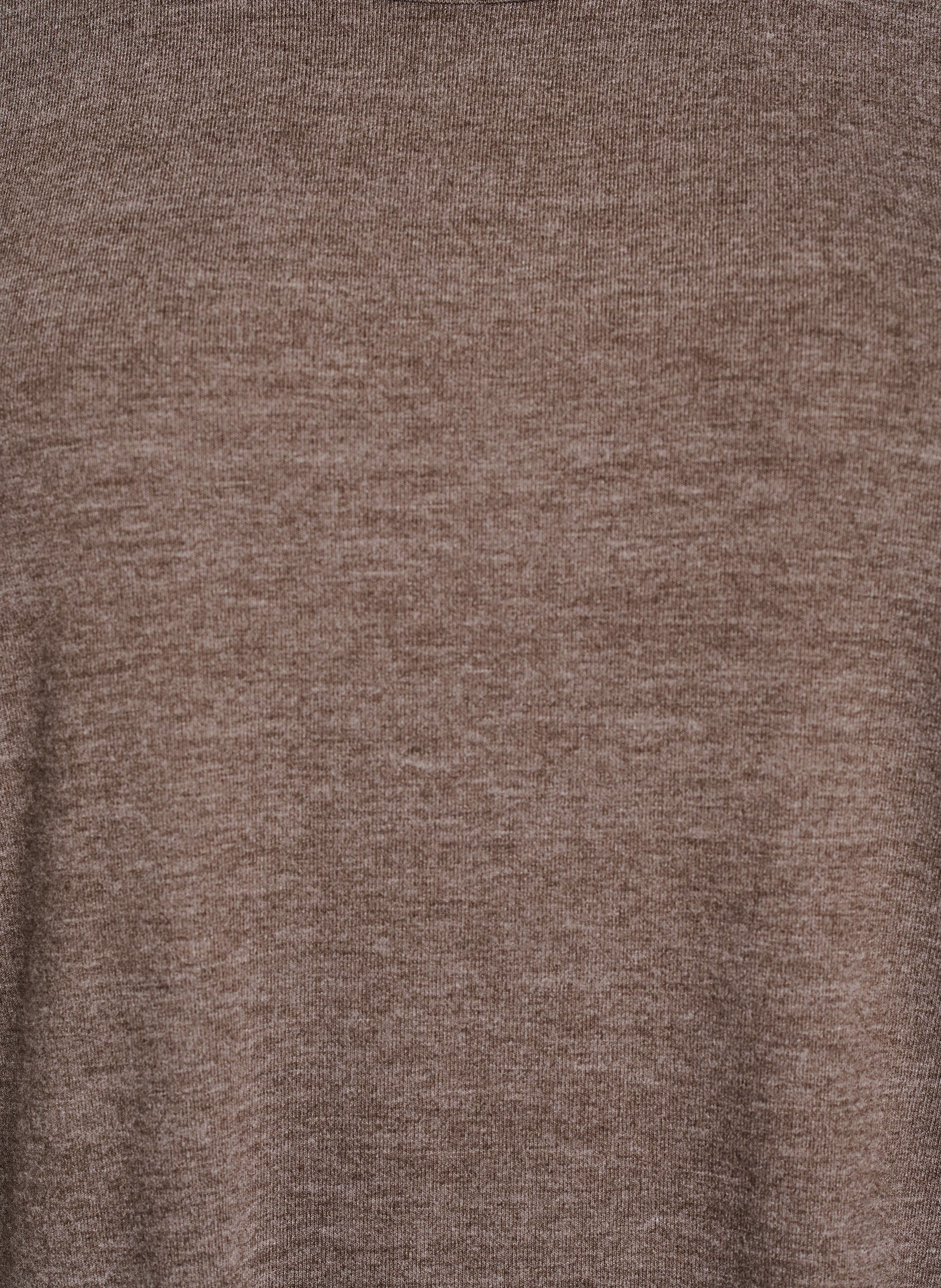 ZizziJersey -pusero 3/4-hihoilla, Ruskea, Packshot image number 2