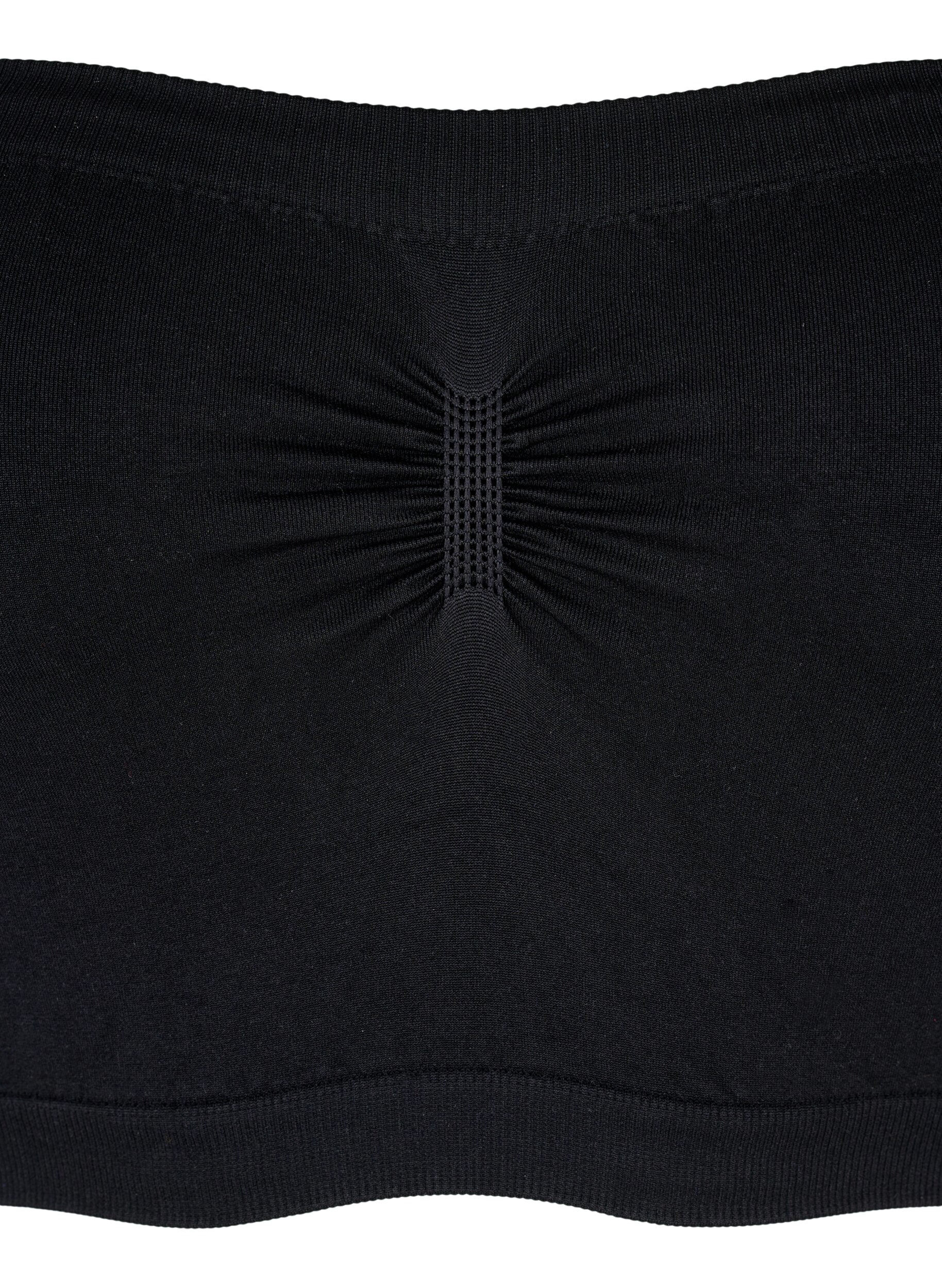 Zizzi Bandeau-rintaliivit , Musta, Packshot image number 2