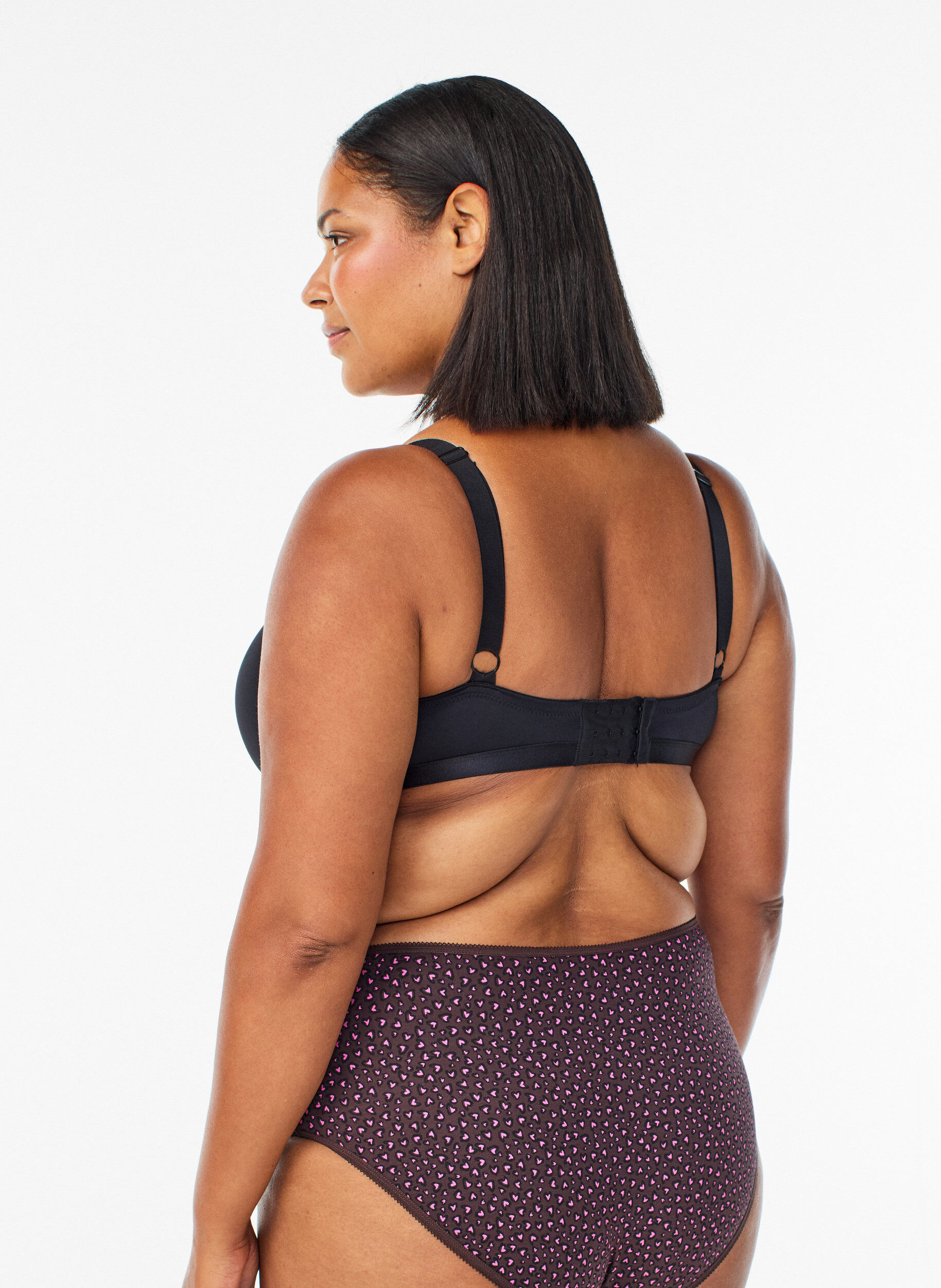 Zizzi 7 kpl paketti pikkuhousuja, joissa normaali vy&ouml;t&auml;r&ouml;, Vaaleanpunainen, Model image number 1