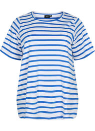 Raidallinen t-paita puuvillasta, Blue Stripes