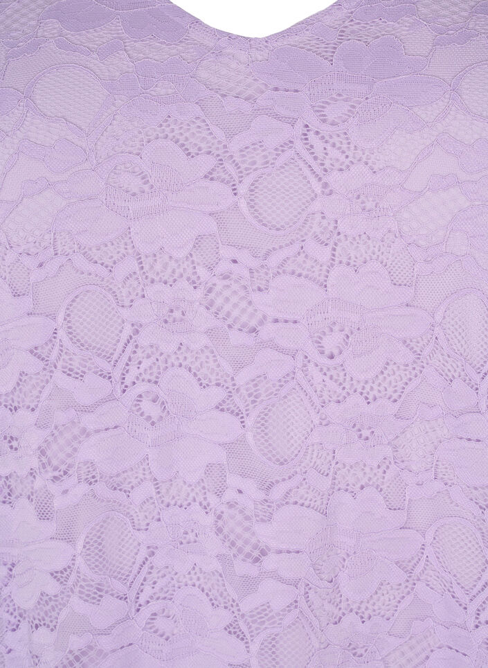 Pitsimekko 3/4-hihoilla, Lavendula, Packshot image number 2