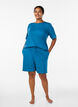Shortsit modaalisekoitteesta taskuilla, Sininen, Model image number 1