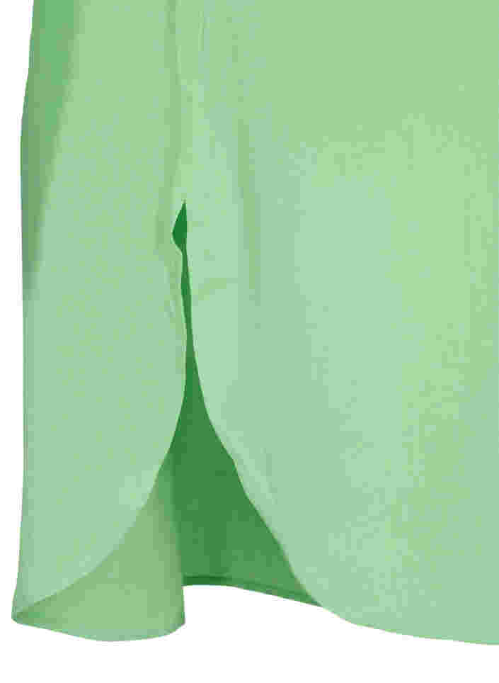 Pitkä viskoosipusero 2/4-hihoilla, Summer Green, Packshot image number 3