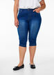 Korkeavy&ouml;t&auml;r&ouml;iset Amy-farkkucaprit super slim fit, Sininen, Model image number 2