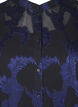 Sifonkipusero jacquard-kuviolla, Evening Blue, Packshot image number 2
