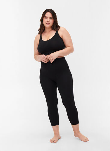 3/4-leggingsit, Black, Model image number 0