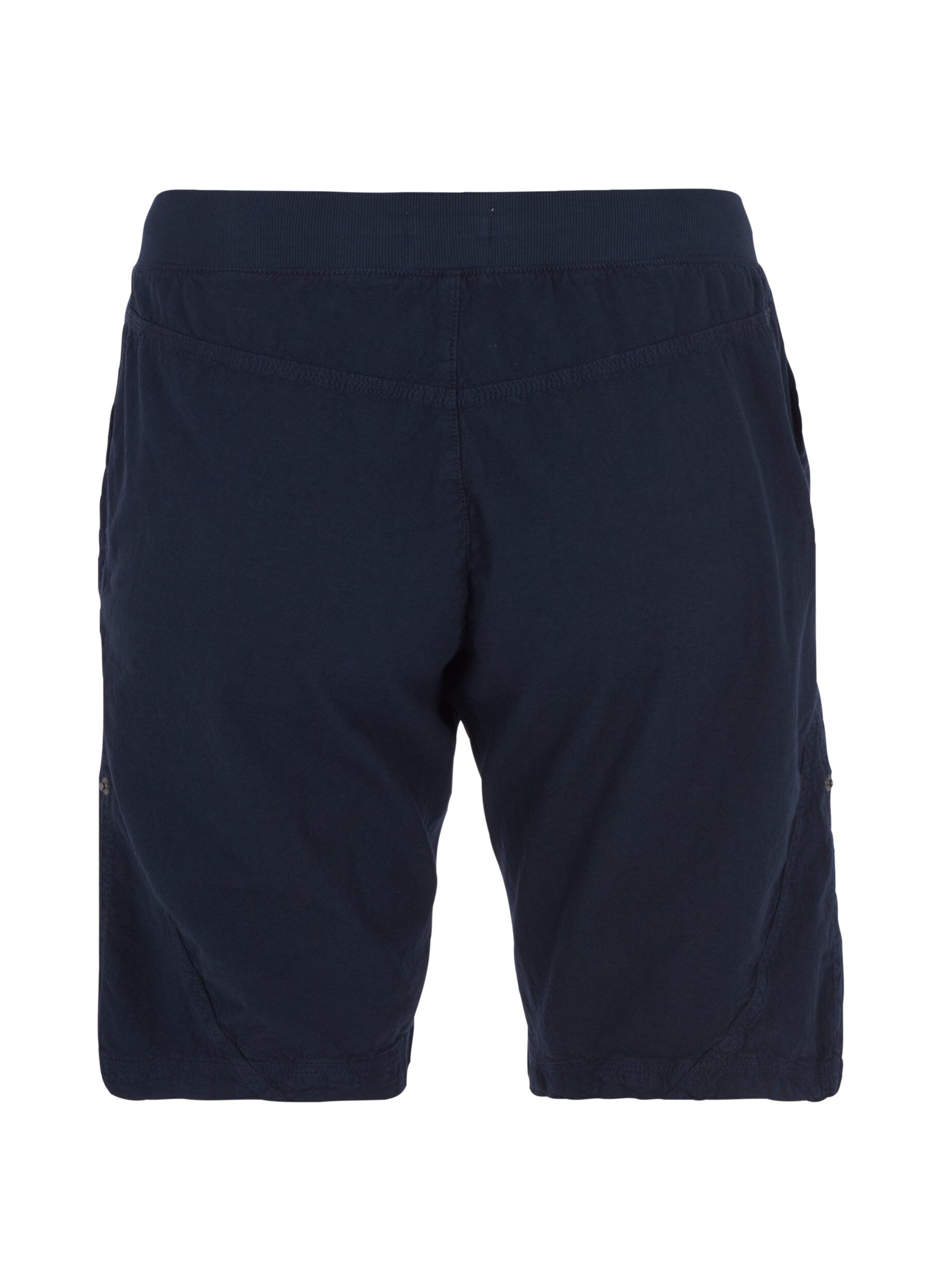 ZizziV&auml;lj&auml;t puuvillashortsit taskuilla, Sininen, Packshot image number 1