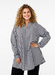 Ruudullinen tunika V-pääntiellä, Black/W. Gingham, Model image number 0