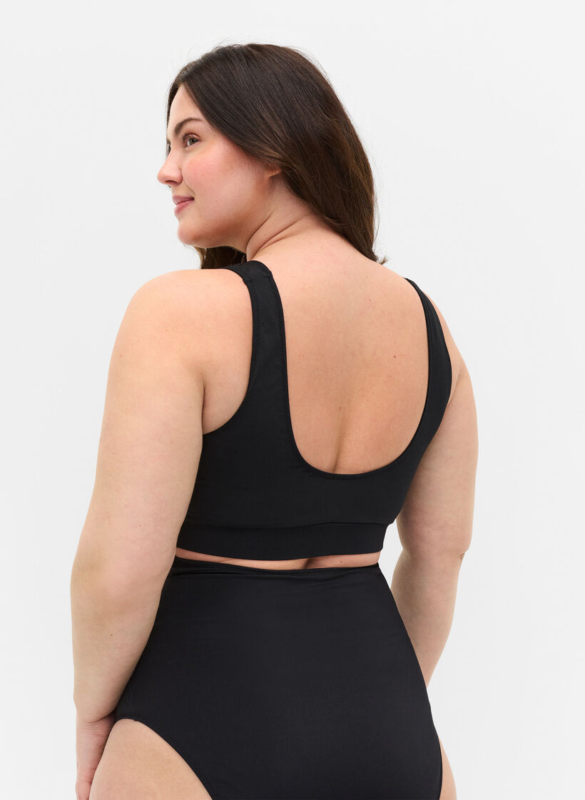 Bikiniyl&auml;osa py&ouml;re&auml;ll&auml; p&auml;&auml;ntiell&auml;, Black, Model image number 1