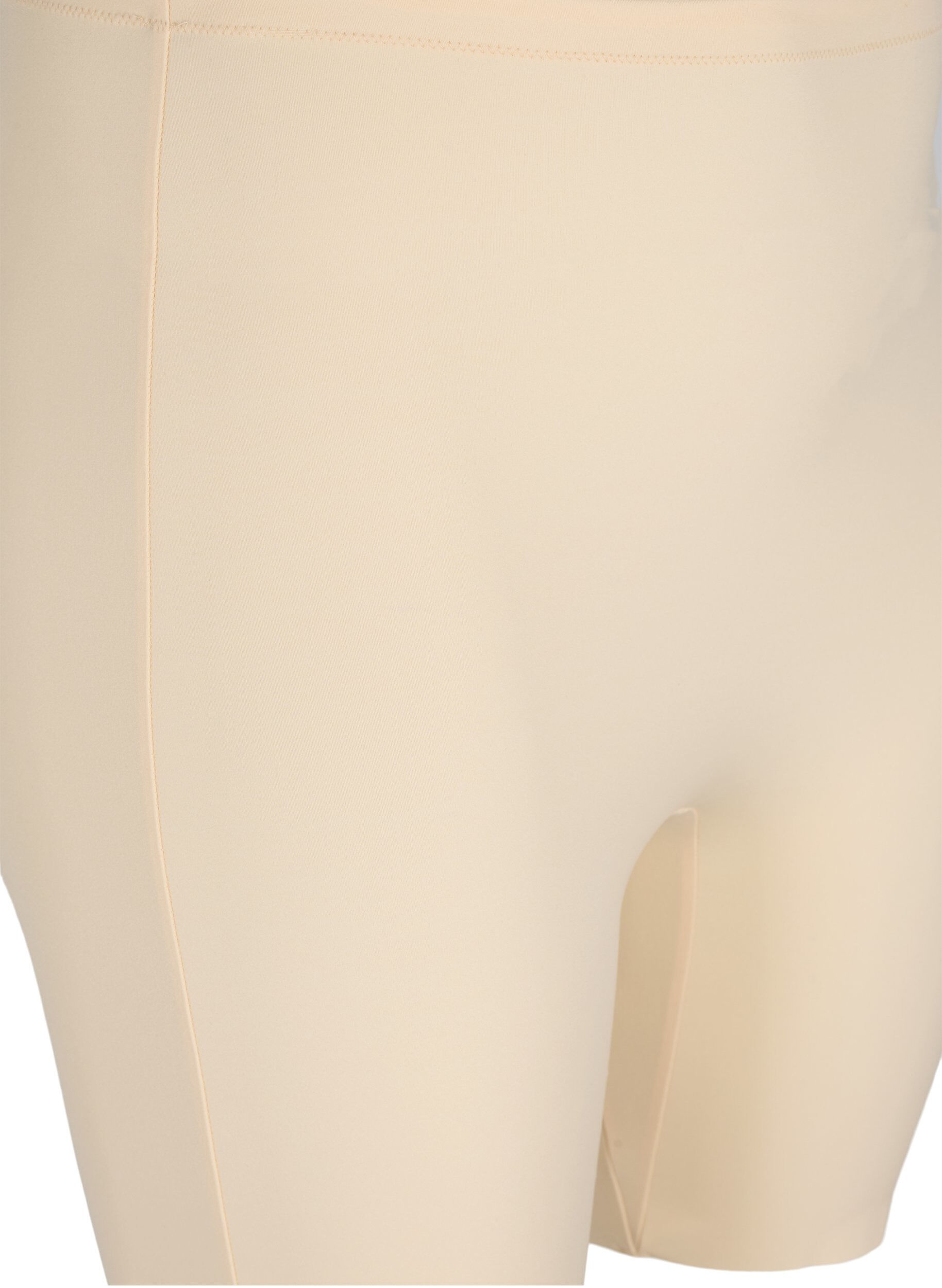 ZizziKevyesti muotoilevat shortsit korkealla vy&ouml;t&auml;r&ouml;ll&auml;, Beige, Packshot image number 2