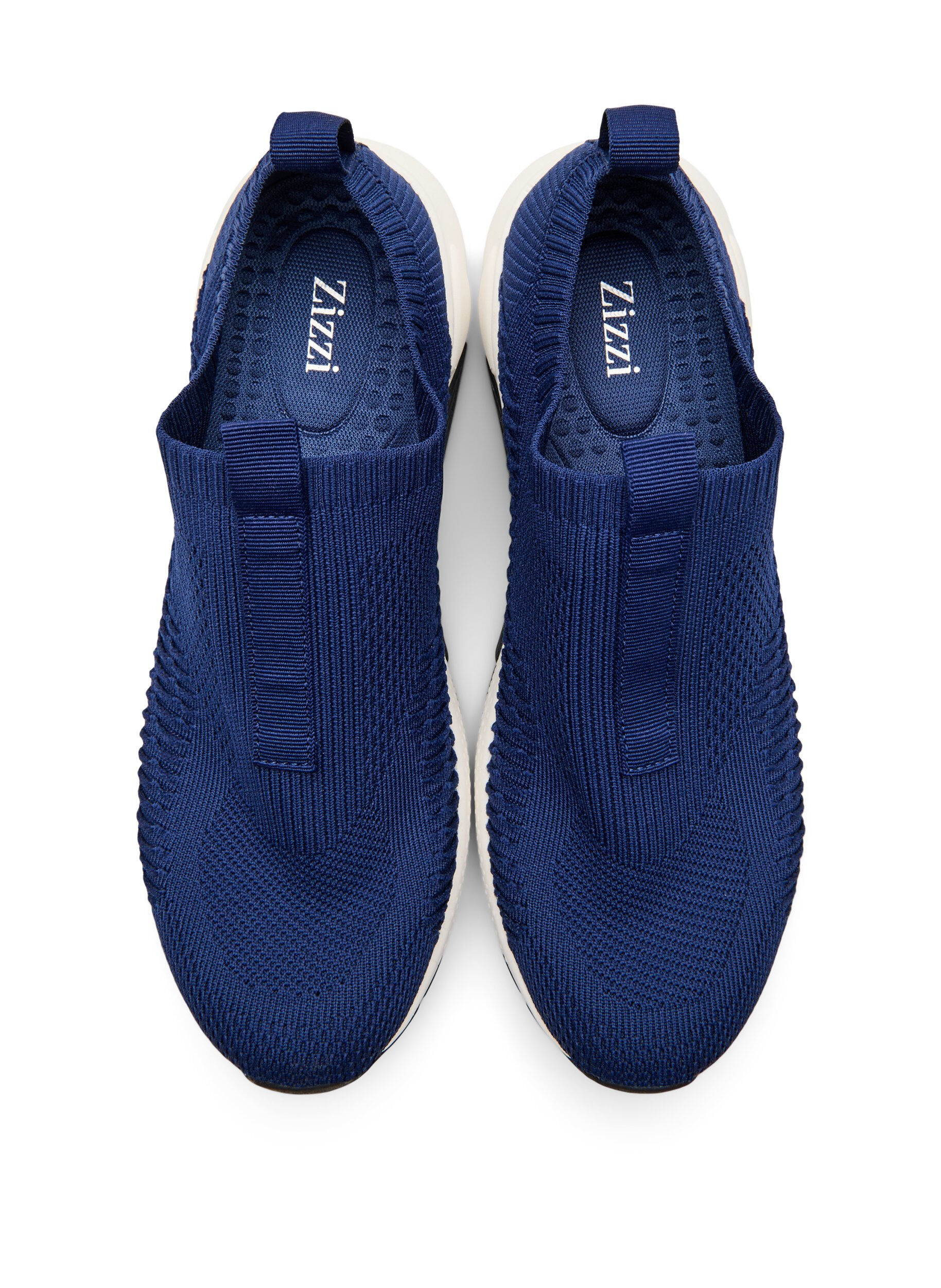 Zizzi Leve&auml;lestiset - Slip-on lenkkarit, Sininen, Packshot image number 2