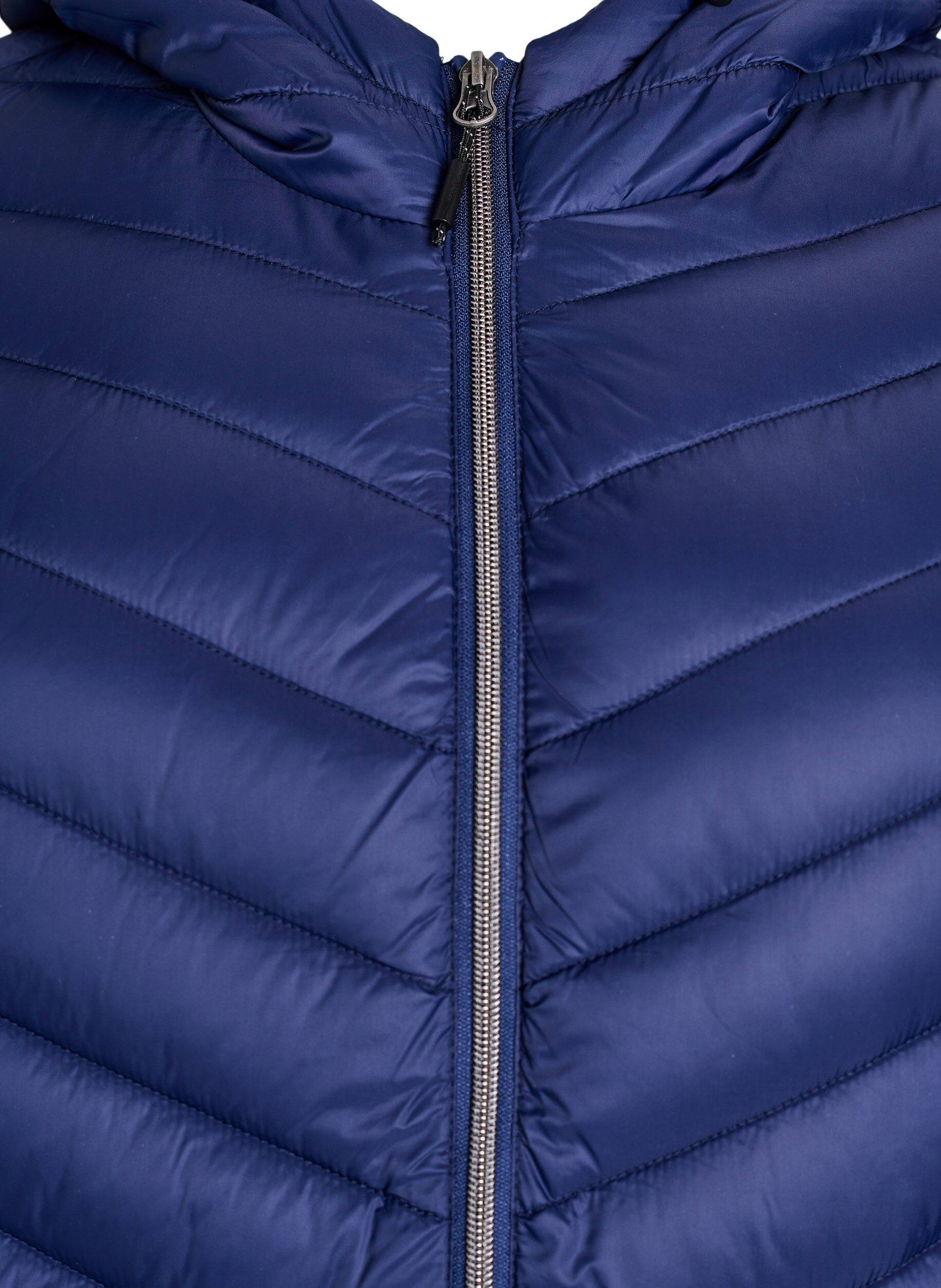 ZizziKevyttakki hupulla, Sininen, Packshot image number 2