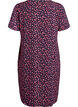 Lyhythihainen, kuvioitu mekko, Sininen, Packshot image number 1