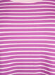 T-paita TENCEL&trade; Lyocellista ja raidoilla, Violetti, Packshot image number 2