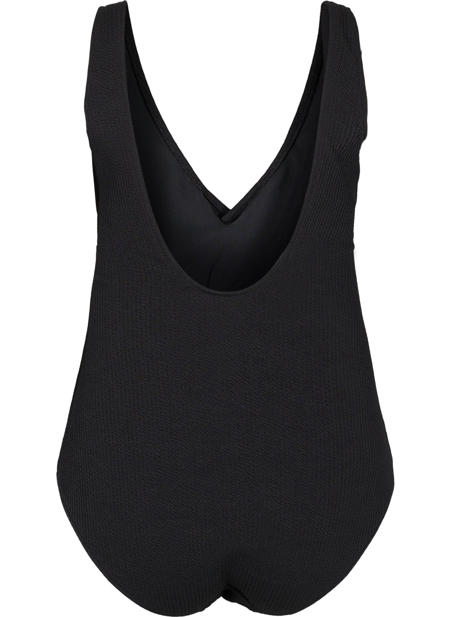 Zizzi Uimapuku kietaisu-uimapuku, Black, Packshot image number 1