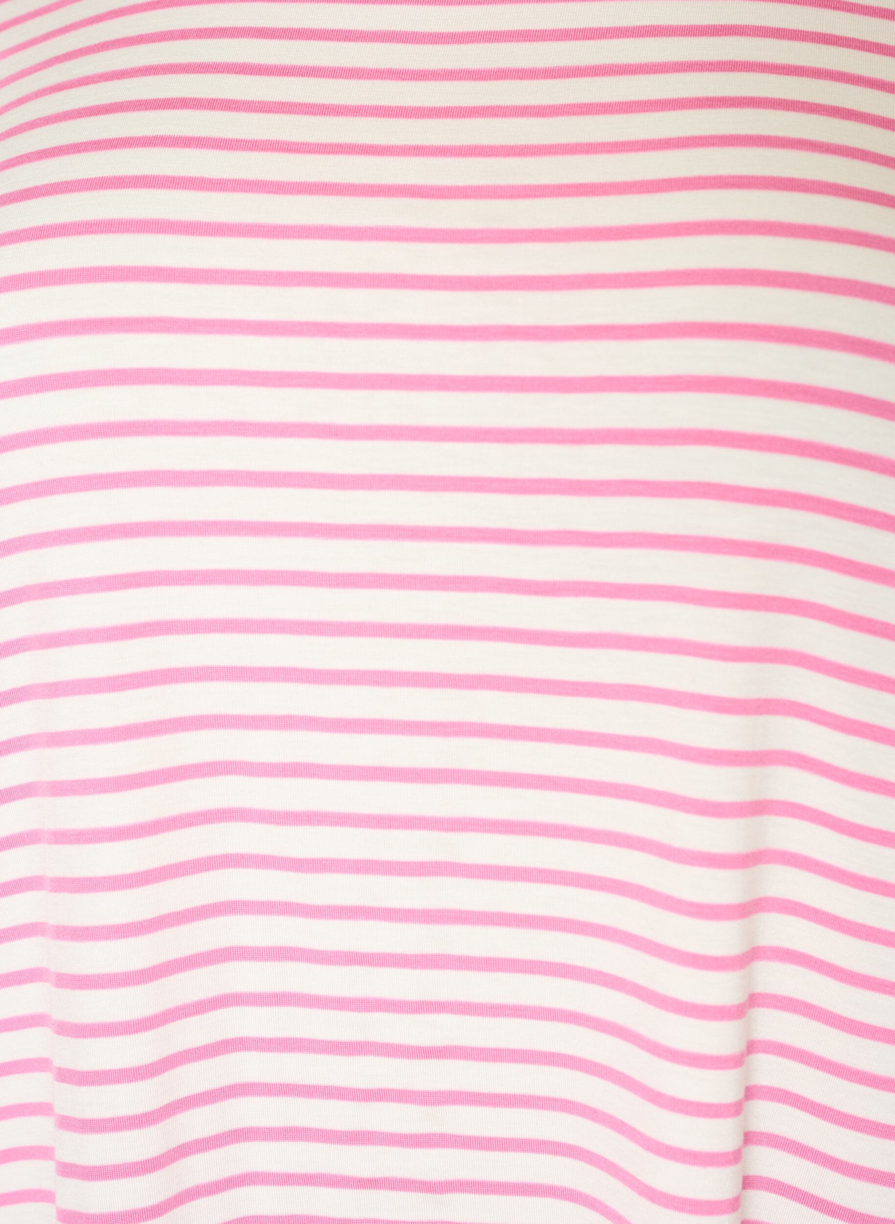 ZizziT-paita TENCEL&trade; Lyocellista ja raidoilla, Vaaleanpunainen, Packshot image number 2