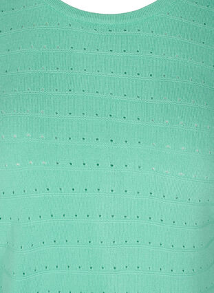 Neulepusero pyörellä pääntiellä ja kuviolla, Dusty Jade Green, Packshot image number 2