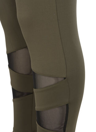 Yksityiskohtaiset leggingsit, Ivy green, Packshot image number 3