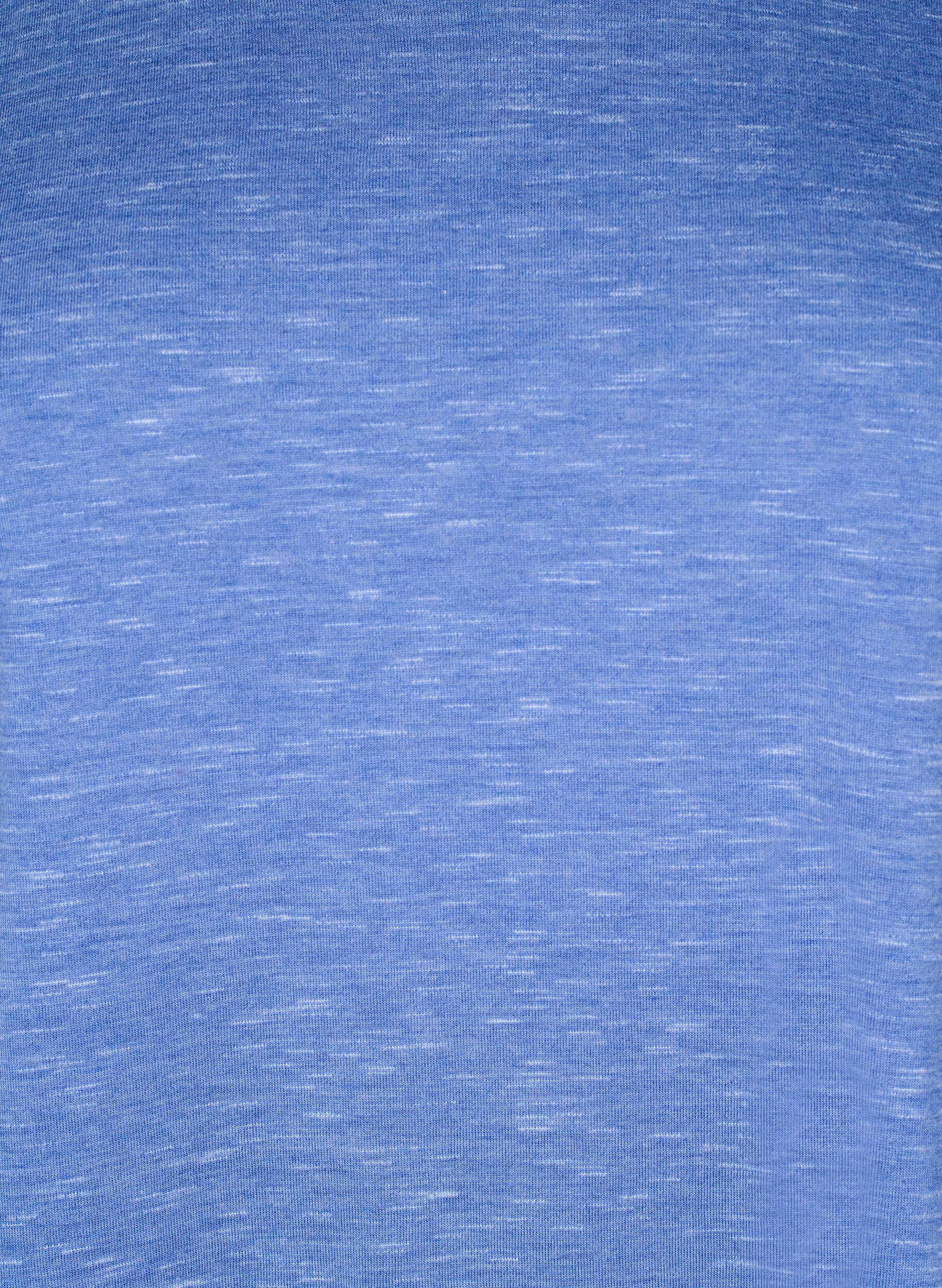 Zizzi Rento treenipaita lyhyill&auml; hihoilla, Sininen, Packshot image number 2