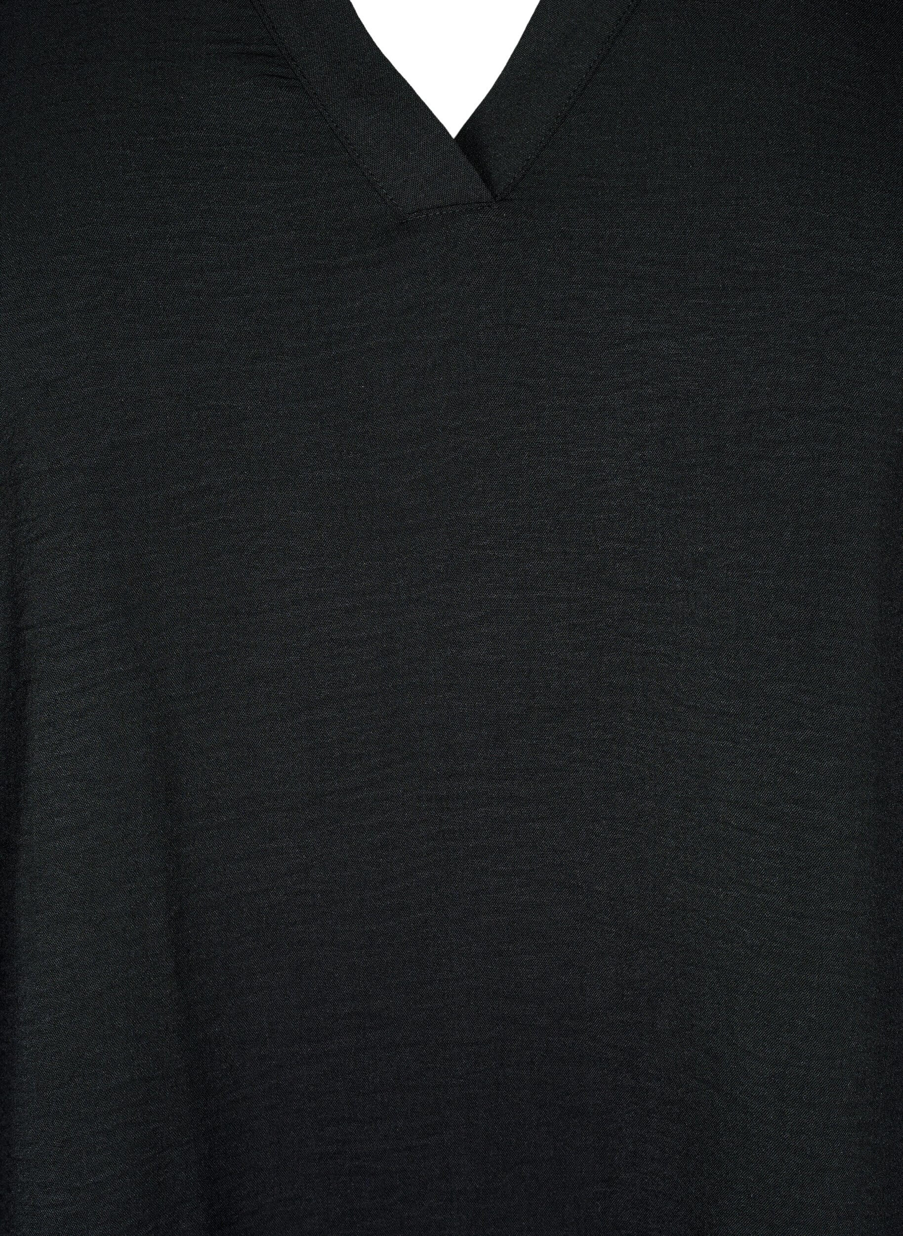 ZizziPusero 3/4-hihoilla, Musta, Packshot image number 2
