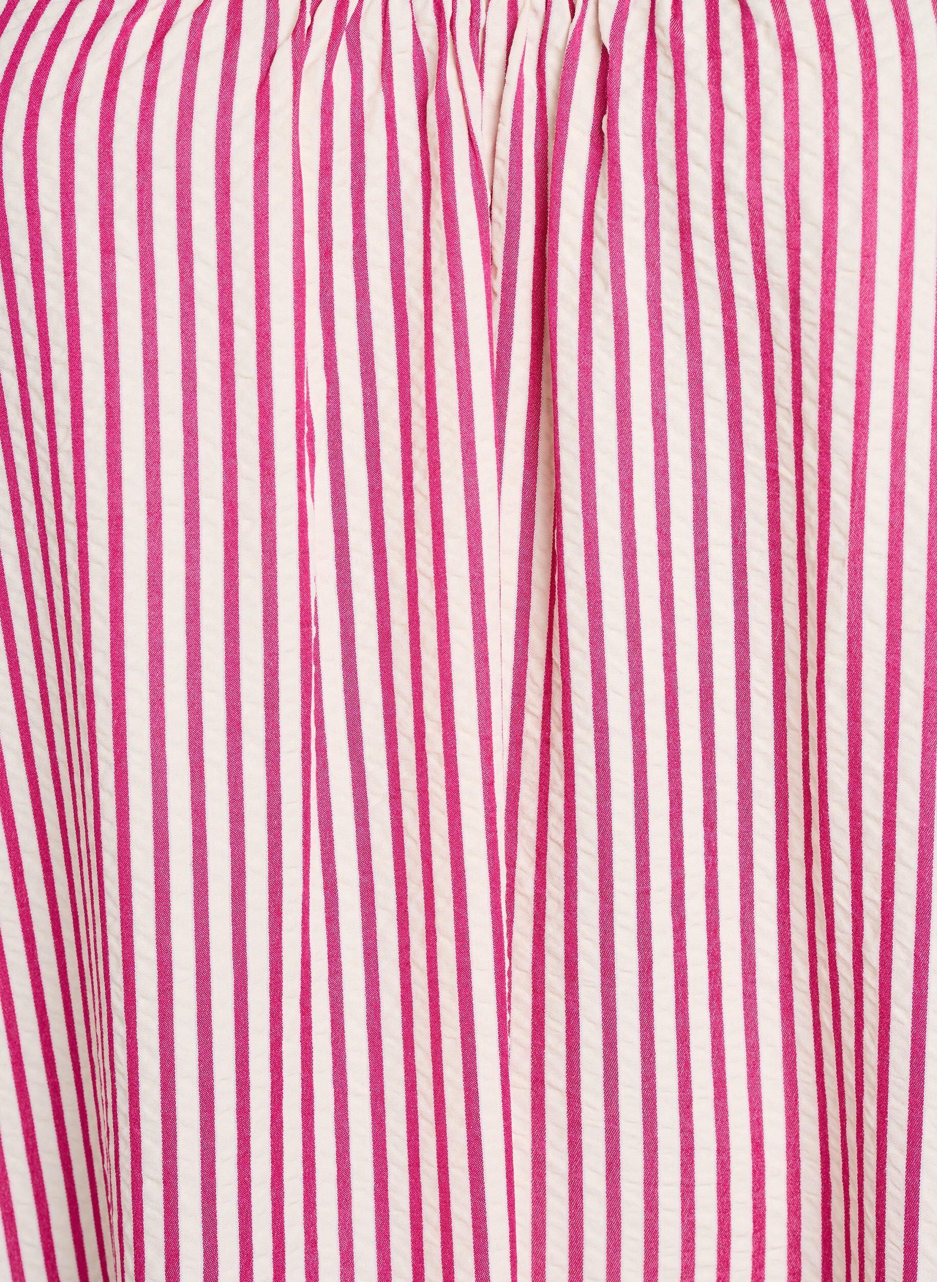 ZizziRaidallinen ja A-linjainen kes&auml;mekko, Vaaleanpunainen, Packshot image number 2