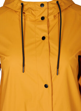 Sadetakki teipatuilla saumoilla ja hupulla, Spruce Yellow, Packshot image number 2