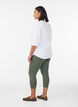 3/4-pituiset viskoosileggingsit, Vihre&auml;, Model image number 2