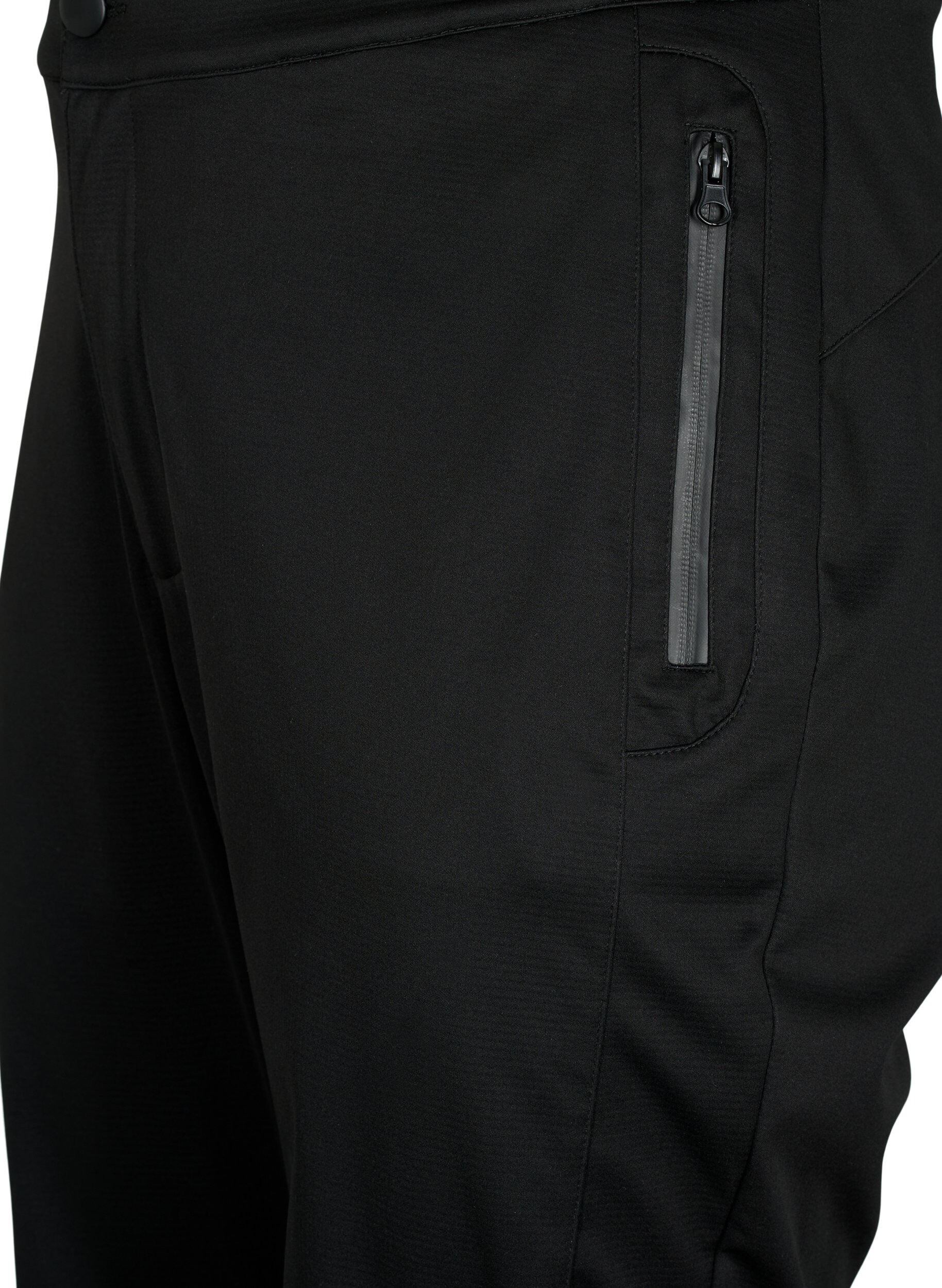 Zizzi Softshell-housut, Black, Packshot image number 2