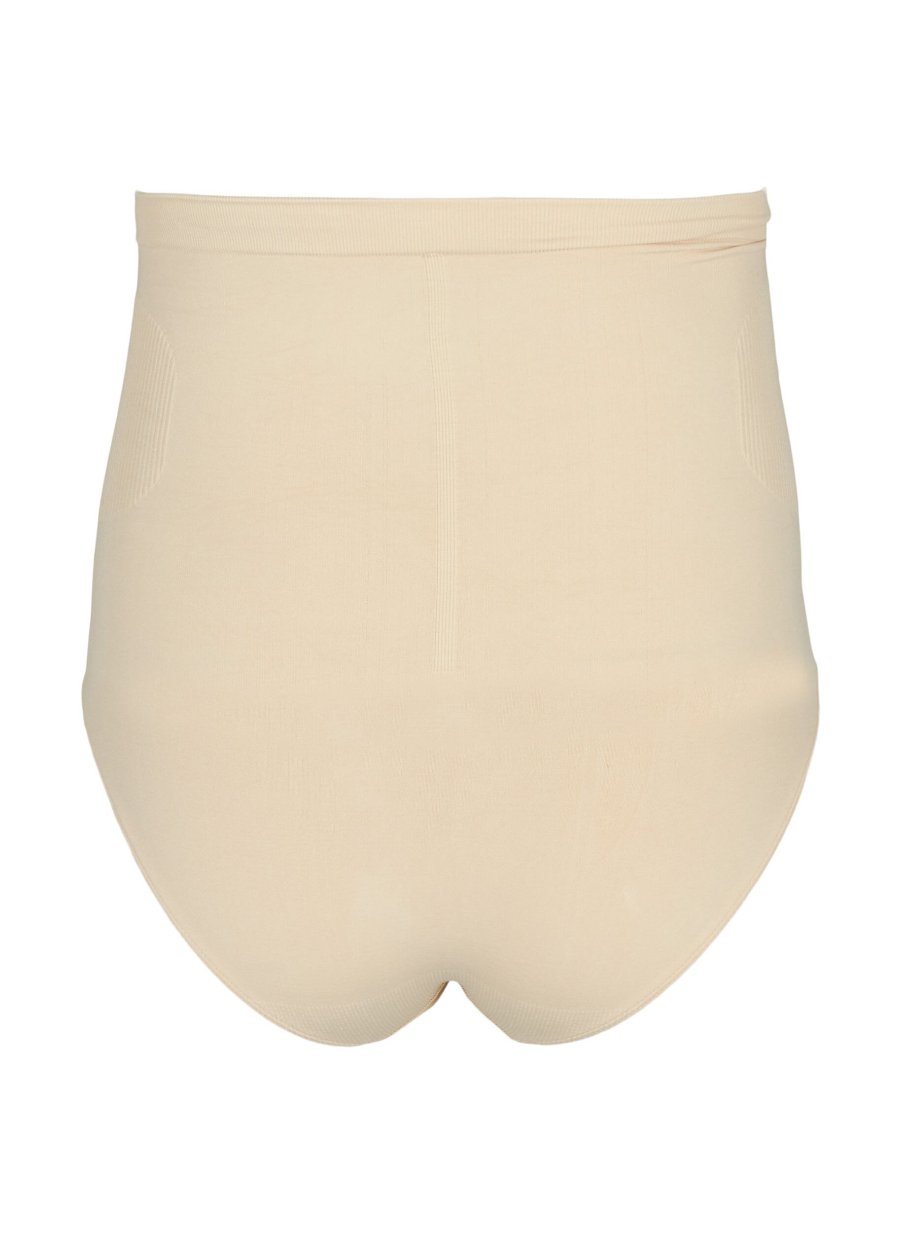 Zizzi Korkeavy&ouml;t&auml;r&ouml;iset shapewear-alushousut, Beige, Packshot image number 1