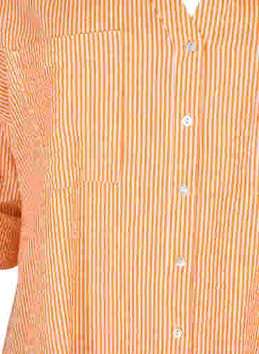 Raidallinen puuvillapaita 3/4-hihoilla, Exuberance Stripe, Packshot image number 2