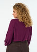 Pusero tekstuurilla ja 3/4-hihoilla, Violetti, Model image number 2