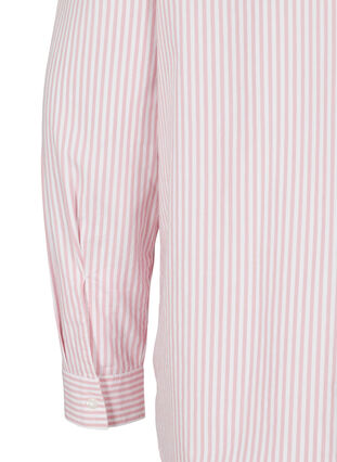 Raidallinen paita ekologisesta puuvillasta, Blush Stripe, Packshot image number 3