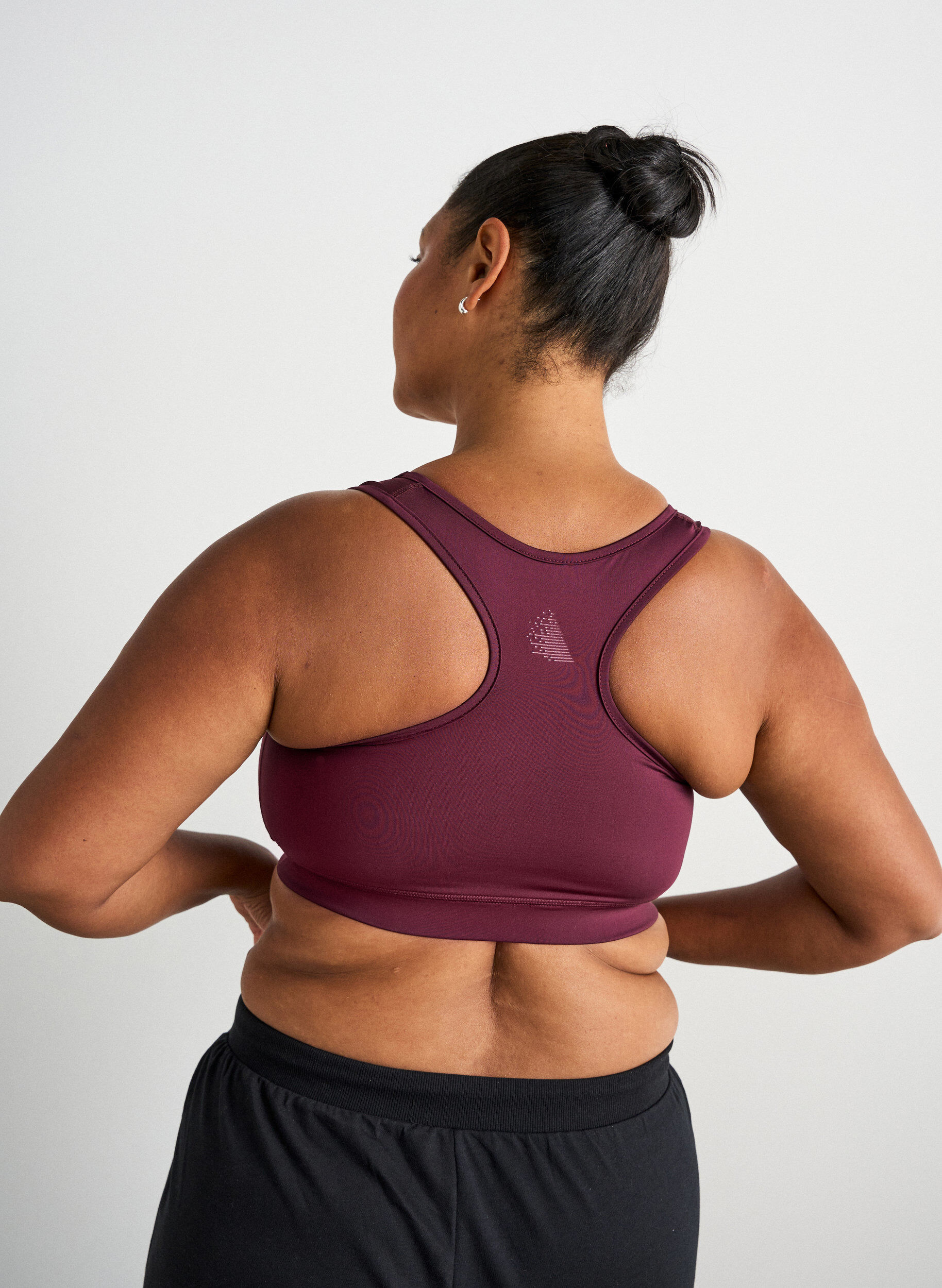 ZizziUrheiluliivit racerback-selk&auml;osalla, Punainen, Model image number 2